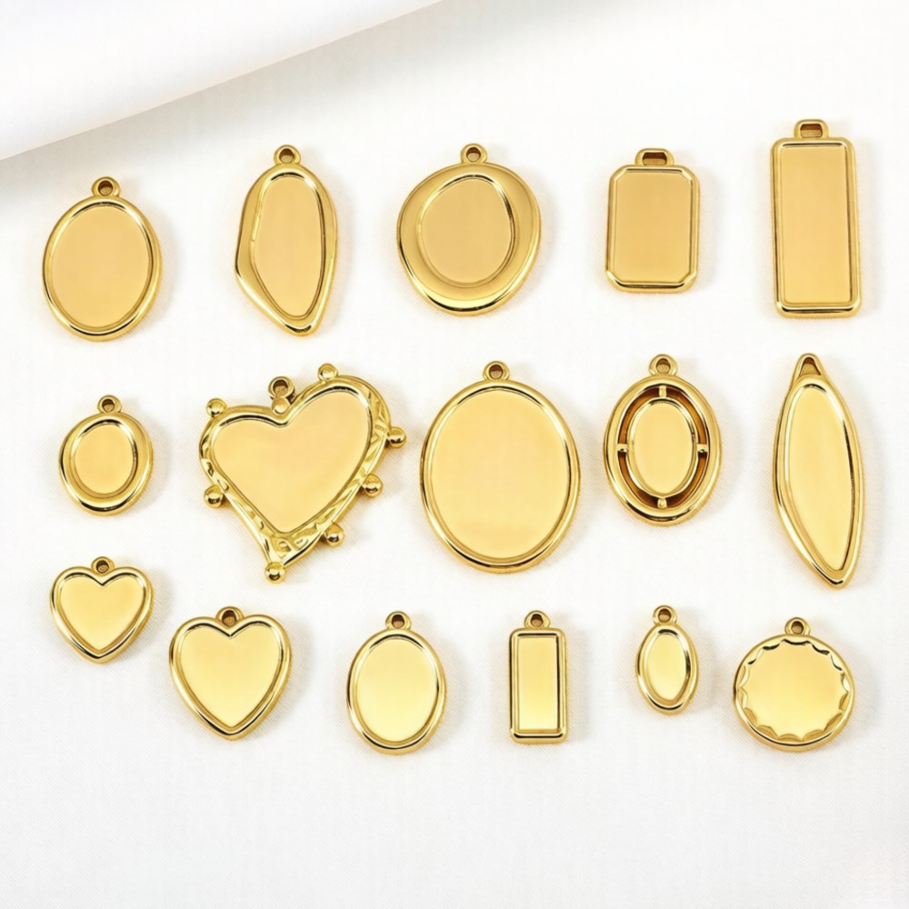 Resin Craft Supplies - 5pcs 1pcs No Fade Stainless Irregular