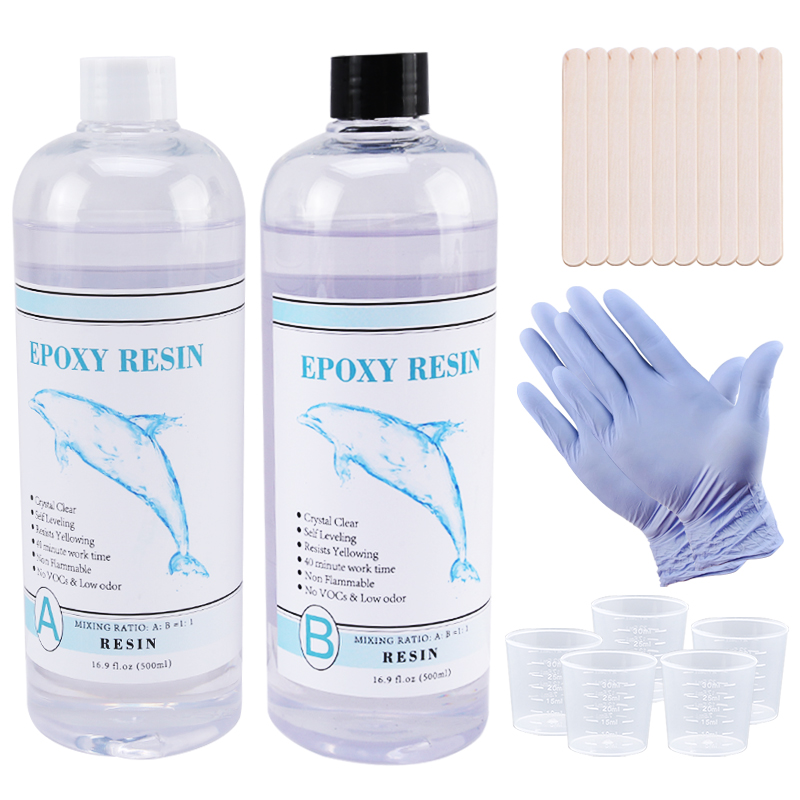 Serving Tray Mold - 1:1 Clear Epoxy Resin Crystal Clear