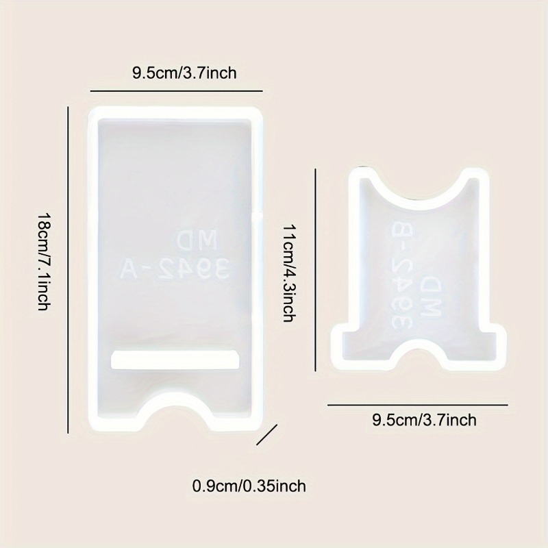1set Phone Stand Resin Mold Mo - Serving Tray Mold recension och pris