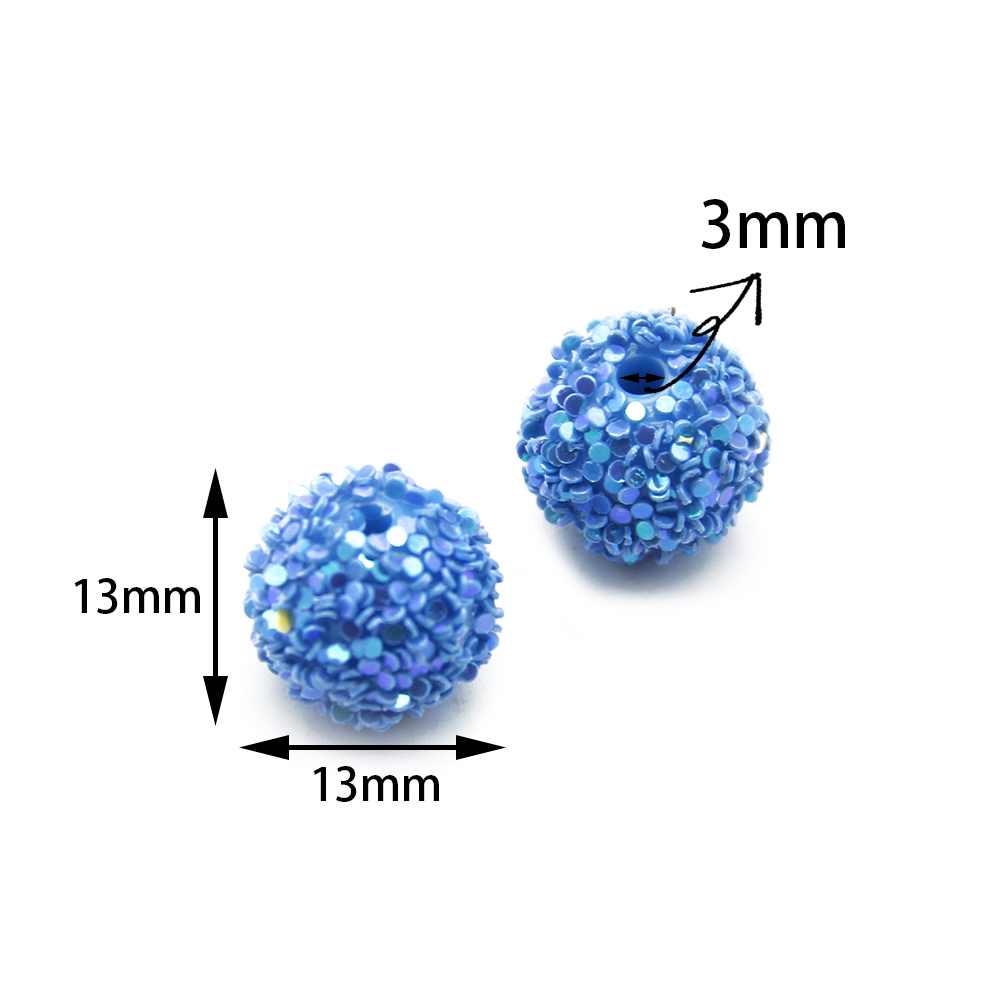 5pcs/pack Glitter Resin Beads, - Resin Glitter Pack recension och pris
