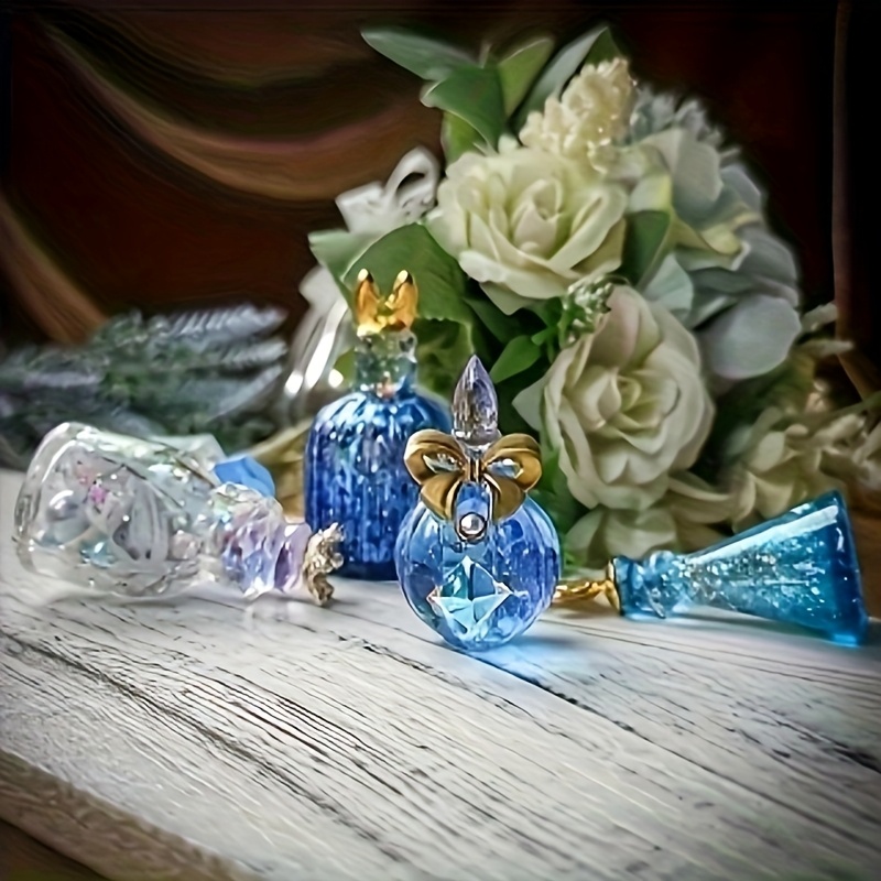 A Set Of 5 Perfume Bottle Resi - Resin Jewelry Kit recension och pris