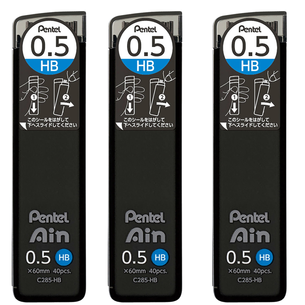 Pack of 3 - Pentel Ain Mechani - Pentel Pen Energel recension och pris
