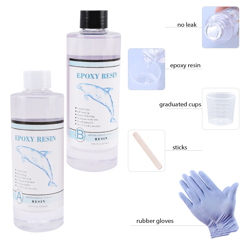 1:1 Clear Epoxy Resin Crystal  - Serving Tray Mold recension och pris