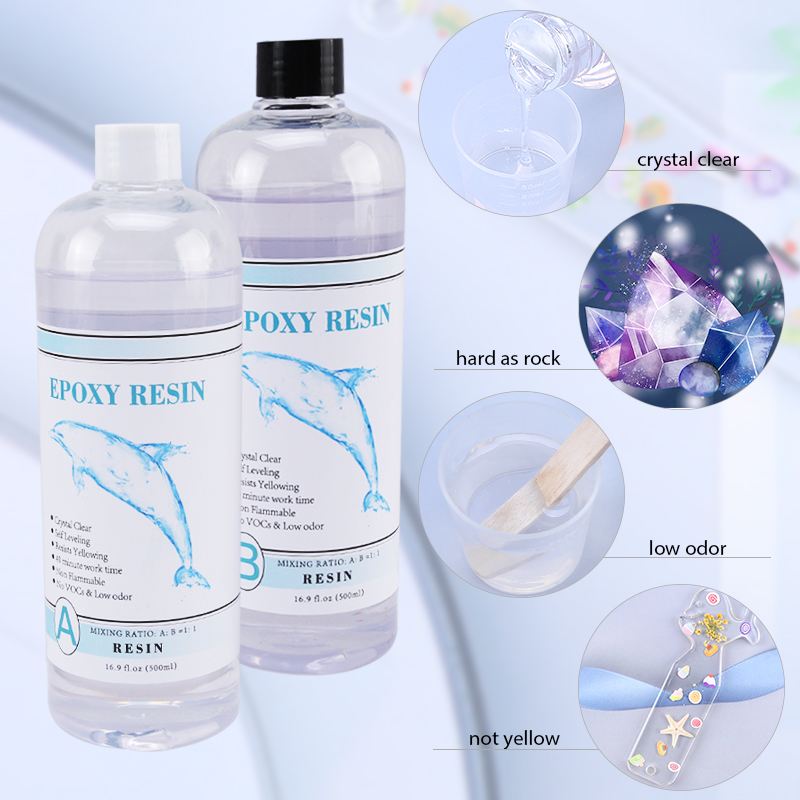 1:1 Clear Epoxy Resin Crystal  - Serving Tray Mold recension och pris