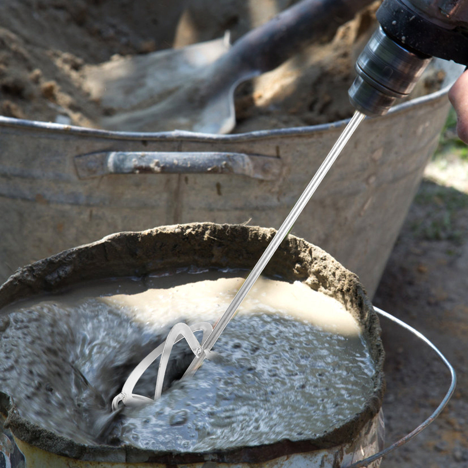 Sturdy Galvanized Steel Mixing - Resin Craft Workshop recension och pris