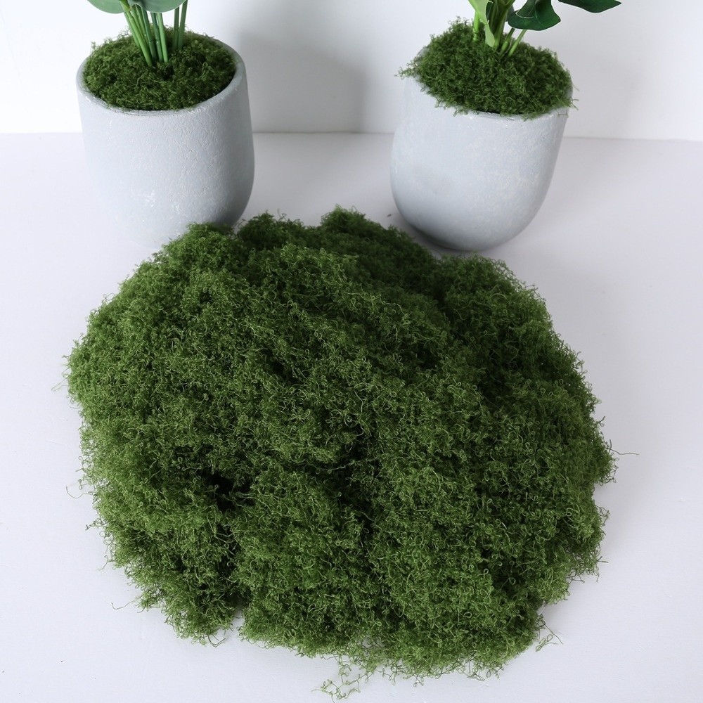 Polyester Artificial Moss Plan - Terrarium Moss Art recension och pris